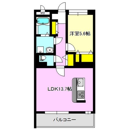 グランヴェルジュの物件間取画像